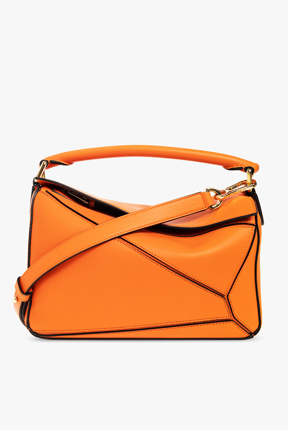 IetpShops Germany Orange Puzzle Small shoulder bag Loewe